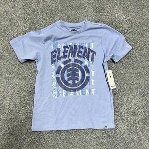Element Kids Graphic T Shirt Purple Logo Short Sleeve Youth M 10-12 NWT